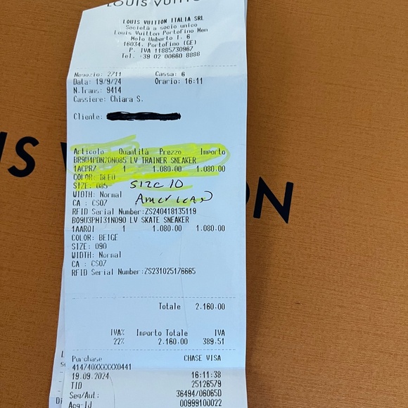 Men’s Louis Vuitton sneakers size 10 brand new never worn - Picture 15 of 15